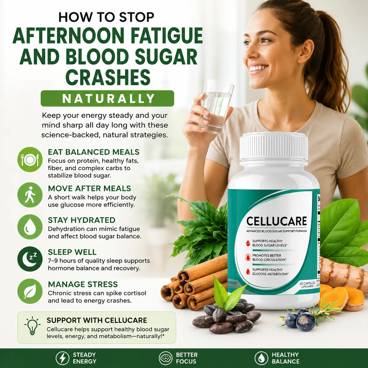 Understanding Afternoon Fatigue and Blood Sugar Crashes Remediation